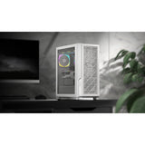 Antec p20c midi tower behuizing (wit | 2x usb-a | 1x usb-c | tempered glass)
