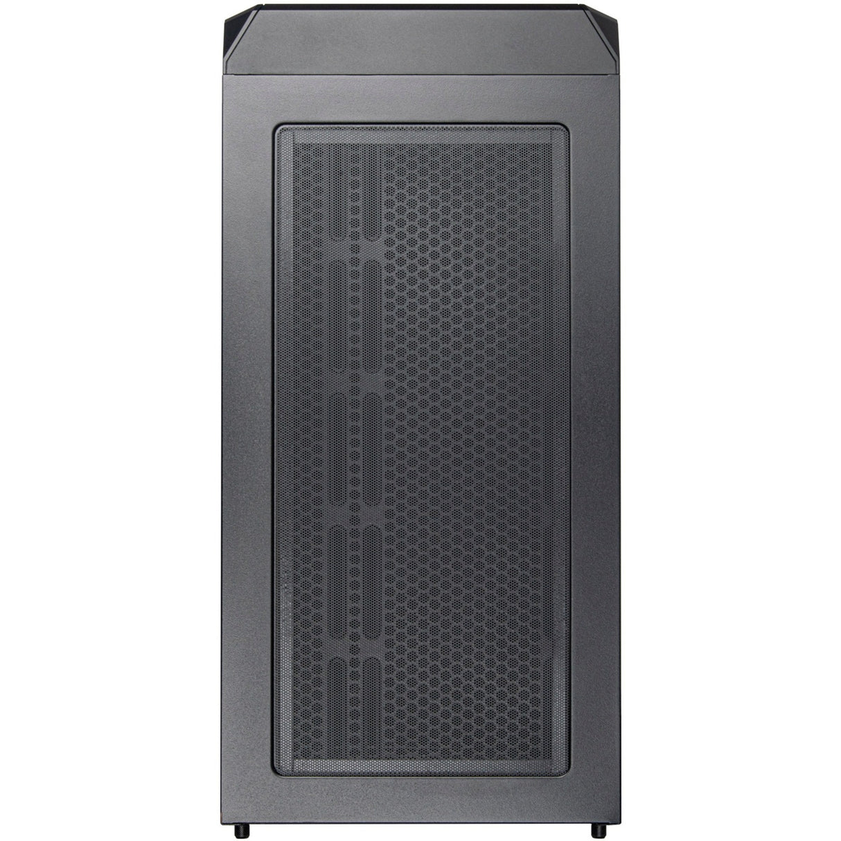 Silverstone sst-sed1-b midi tower behuizing (zwart | 2x usb-a | 1x usb-c)