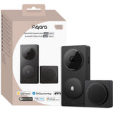 Aqara slimme video deurbel g410 select (zwart, wifi, bluetooth, zigbee, matter)