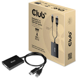 Club 3d actieve displayport naar dual-link dvi-d-adapter (zwart)