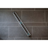 Brennenstuhl premium-alu-line stekkerdoos 12-voudig stekkerdoos (zwart zilver)
