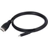 Club 3d micro-hdmi naar hdmi 2.0 kabel (zwart, 1 meter, 4k)