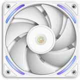 Nzxt f120x rgb case fan (wit, 120 x 120 x 30 mm, pwm)