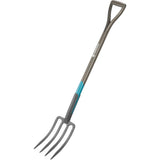 Gardena natureline spitvork - fsc keurmerk - grijs