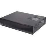 Silverstone milo ml03b desktop behuizing (zwart | 2x usb-a)