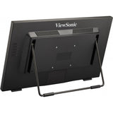 Viewsonic frameless touch monitor met 10-punts pcap 24 (zwart, hdmi, displayport, vga)