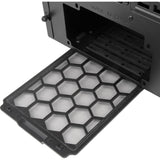 Silverstone seta q1 midi tower behuizing (zwart | 2x usb-a | 1x usb-c)