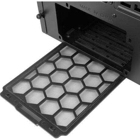 Silverstone seta q1 midi tower behuizing (zwart | 2x usb-a | 1x usb-c)