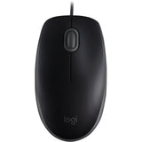 Logitech b110 silent muis (zwart, 1000 dpi)