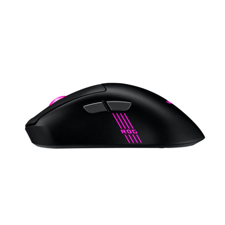 Asus rog keris ii origin gaming mouse (zwart, 42.000 dpi, rgb, usb, 2.4ghz, bluetooth)