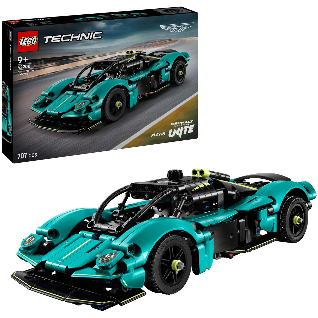 Lego ® technic aston martin valkyrie modelautoset - 42208