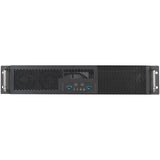 Silverstone rm23-502-mini rack behuizing (grijs zwart)