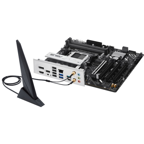 Asus b850m max gaming wifi socket am5 moederbord (gbe-lan, wi-fi 6, bt, sound, µatx)