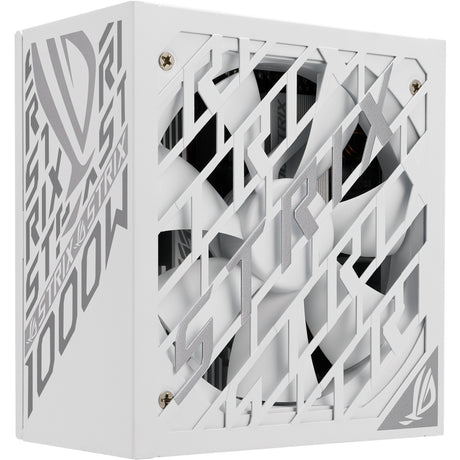 Asus rog strix platinum white edition modulaire 1000 watt voeding (wit, 1x 12v-2x6, 4x pcie)