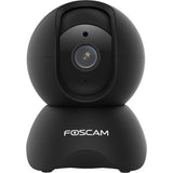 Foscam x5 wifi-camera met ai persoonsdetectie (zwart, 5 mp)