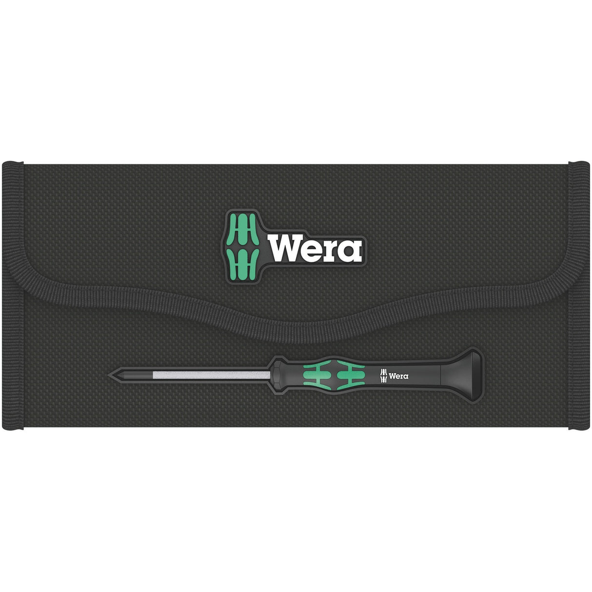 Wera compakt micro 21 esd 1 schroevendraaier (zwart groen, voor elektrische apparaten)