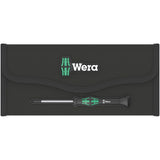 Wera compakt micro 21 esd 1 schroevendraaier (zwart groen, voor elektrische apparaten)