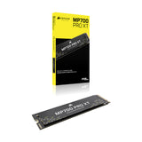 Corsair mp700 pro xt 4 tb ssd (zwart, pcie gen5 x4 nvme 2.0, m.2 2280, 3d tlc nand)
