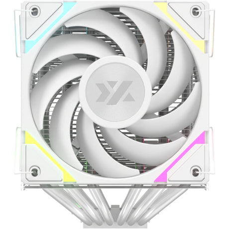 Xyz pc gear thermax 6 duo rgb cpu-koeler (wit, argb, pwm)