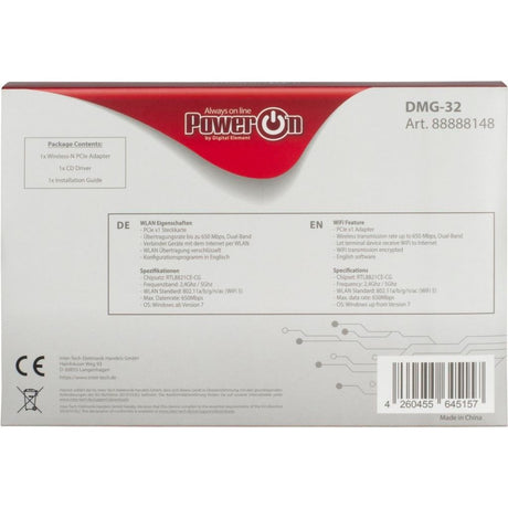 Inter-tech dmg-32 wlan adapter