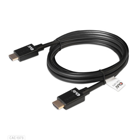 Club 3d ultra high speed hdmi 2.1 kabel (zwart, 4 meter, 8k)