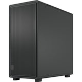 Fractal design epoch xl solid midi tower behuizing (zwart | 2x usb-a | 1x usb-c)