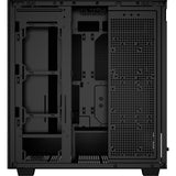 Sharkoon rebel c50 black midi tower behuizing (zwart | 2x usb-a | 1x usb-c)
