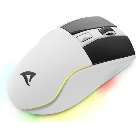 Sharkoon skiller sgm50w gaming muis (wit, 400 - 6400 dpi, rgb leds)