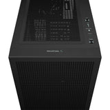 Deepcool ch560 midi tower behuizing (zwart | 1x usb-a | 1x usb-c | rgb | window)