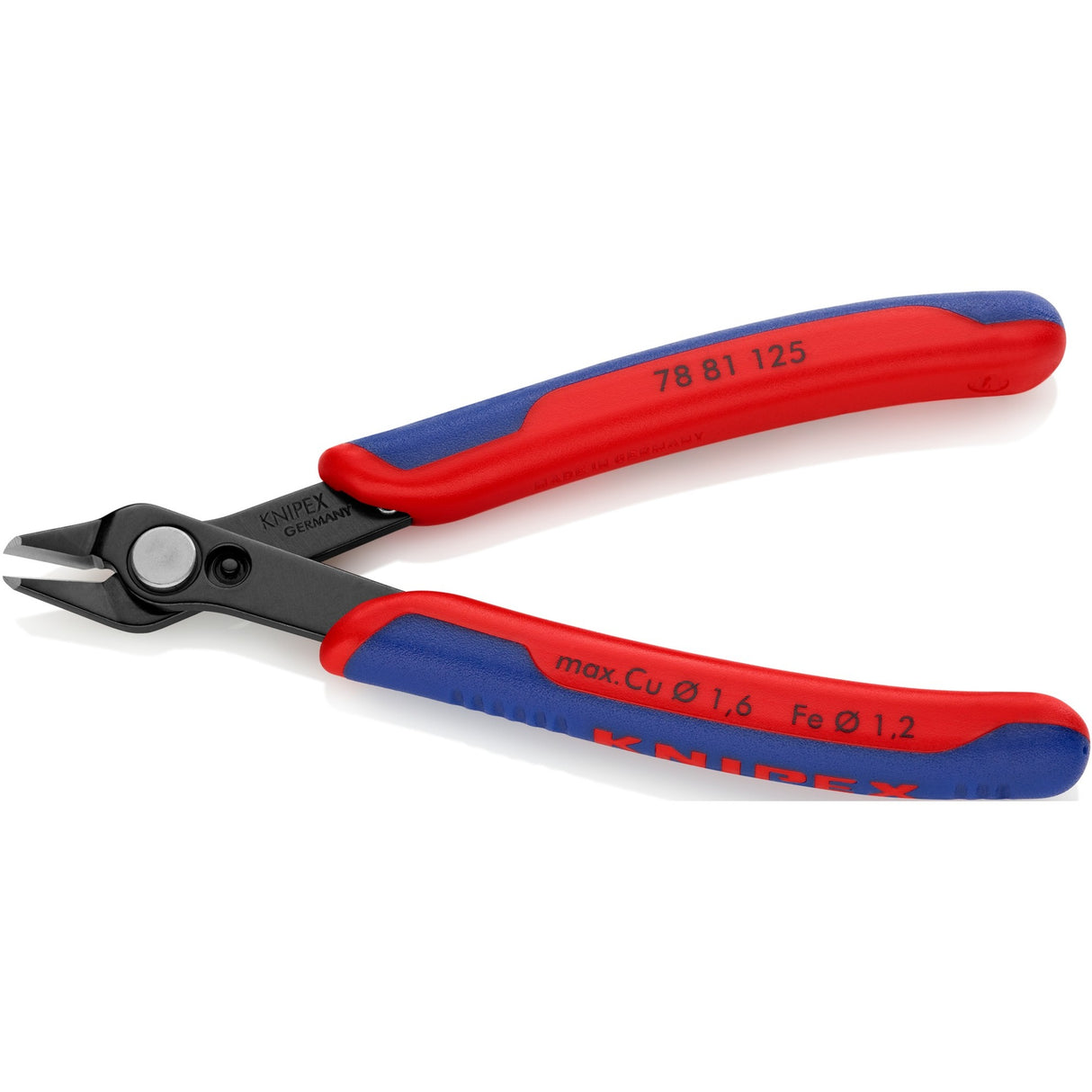Knipex 78 81 125 zijsnijtang 64 hrc 125mm