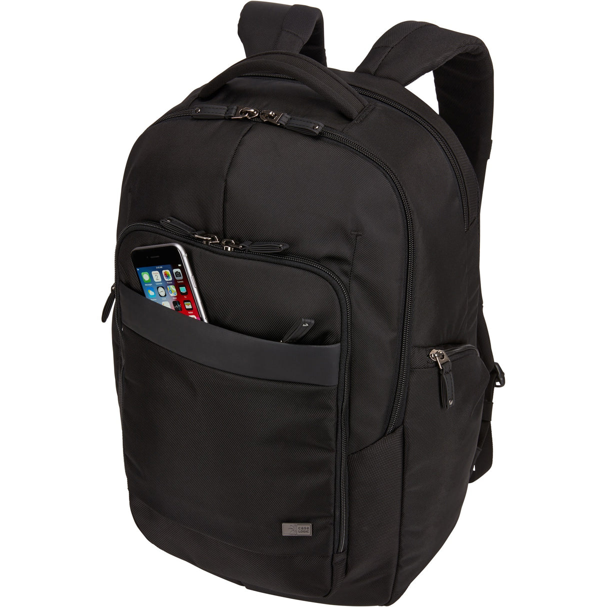 Case logic notion 17,3 laptop backpack rugzak (zwart)