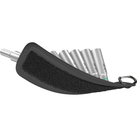 Wera belt a deep 1 doppenset, 1 4 dopsleutel (zwart, 9-delig)