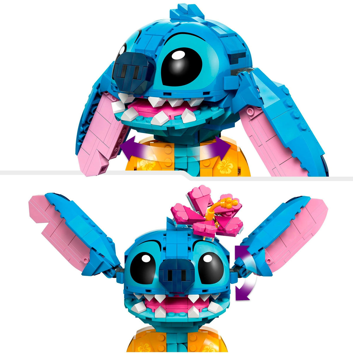 Lego ǀ disney stitch bouwbaar speelgoed en kinderkamer decoratie van de disney film 43249