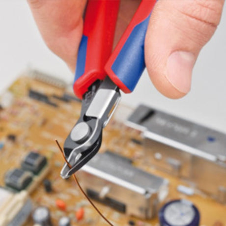 Knipex 7871125 super-knips precisie zijsnijtang - elektronica - 125mm