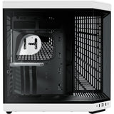 Hyte y70 midi tower behuizing (zwart wit | 2x usb-a | 1x usb-c | tempered glass)