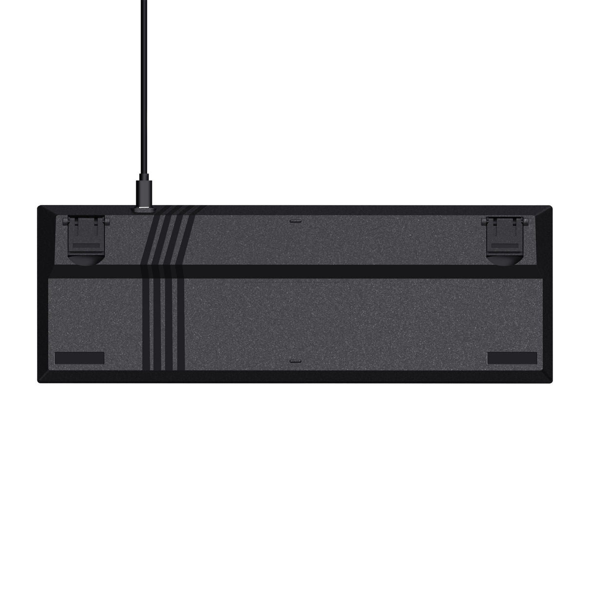 Trust gxt 867 acira 60% mini mechanisch gaming toetsenbord (zwart, us lay-out (qwerty), outemu red, 60%, rgb)
