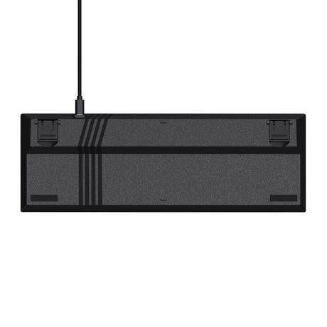 Trust gxt 867 acira 60% mini mechanisch gaming toetsenbord (zwart, us lay-out (qwerty), outemu red, 60%, rgb)