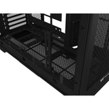 Thermaltake view 390 air midi tower behuizing (zwart | 2x usb-a | 1x usb-c | tempered glass)