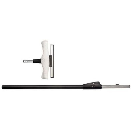 Wolf-garten mop wisser met zm-v90 steel trekker (grijs)