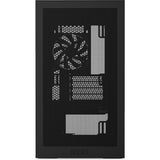 Nzxt h3 flow midi tower behuizing (zwart (mat) | 1x usb-a | 1x usb-c | tempered glass)