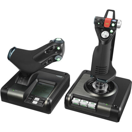 Logitech g saitek x52 pro flight gaming hotas