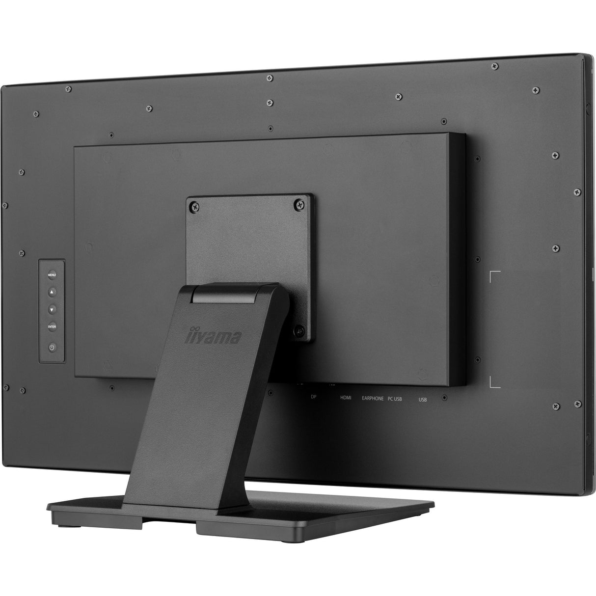 Iiyama prolite t2438msc-b1 23.8 touchscreen monitor (zwart (mat), hdmi, displayport, 2x usb-a, usb-b)
