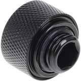 Alphacool eiszapfen 16mm hardtube compression fitting g1 4 - sixpack schroevenset (zwart)