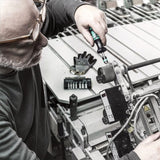 Wera serie 7400 kraftform instelbare momentschroevendraaier draaimomentsleutel (zwart groen, 1.2 tot 3.0 nm, met rapidaptor snelwisselhouder)