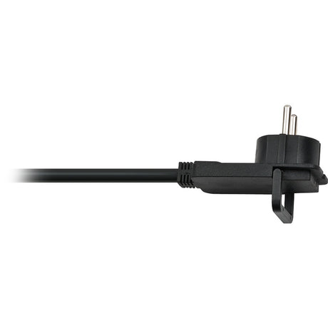 Brennenstuhl comfort-line plus, 4-voudig stekkerdoos (zwart, met platte stekker, 2m h05vv-f 3g1,5)