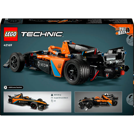 Lego technic - neom mclaren formula e racewagen constructiespeelgoed (42169)