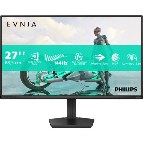 Philips evnia 27m2n3200nf 27 gaming monitor (zwart, hdmi, displayport, 144 hz)