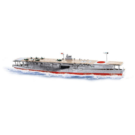 Cobi akagi aircraft carrier constructiespeelgoed (schaal 1:300)
