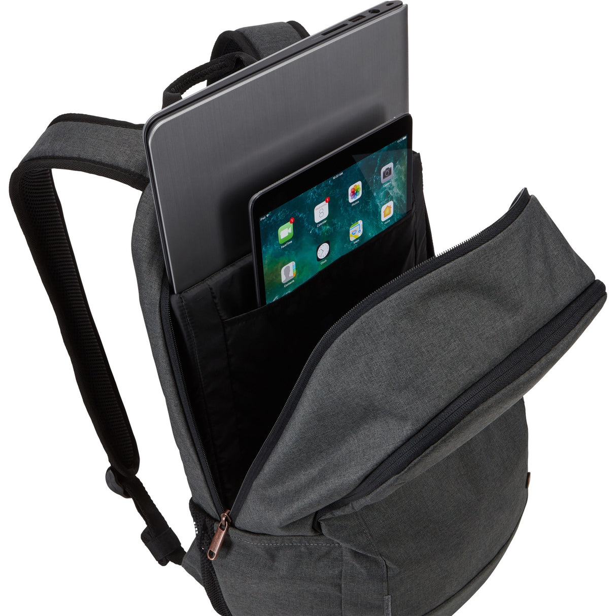 Case logic era 16 laptop backpack rugzak (donkergrijs)