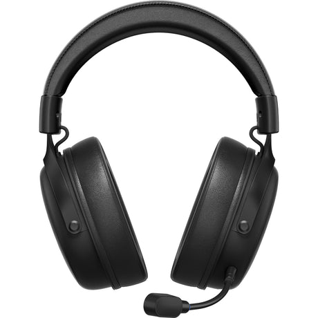 Mchose v9 wireless over-ear gaming headset (zwart, pc laptop playstation switch smartphone, 2.4g bluetooth wired type-c)